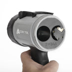 1000 Lumen LED Spotlight with Rubber Bumpers with Green Hunting Flashlight Light, AA Battery