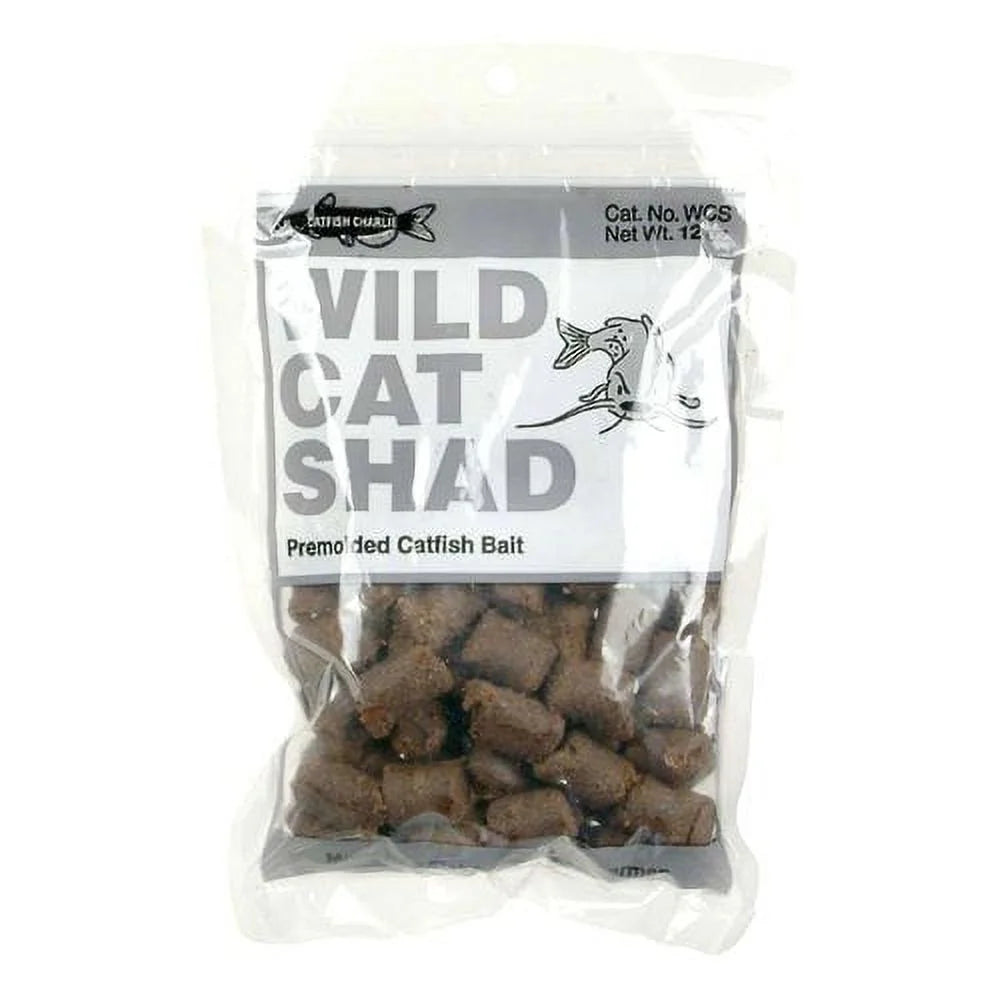 Wildcat Pre-Molded Catfish Bait, Shad