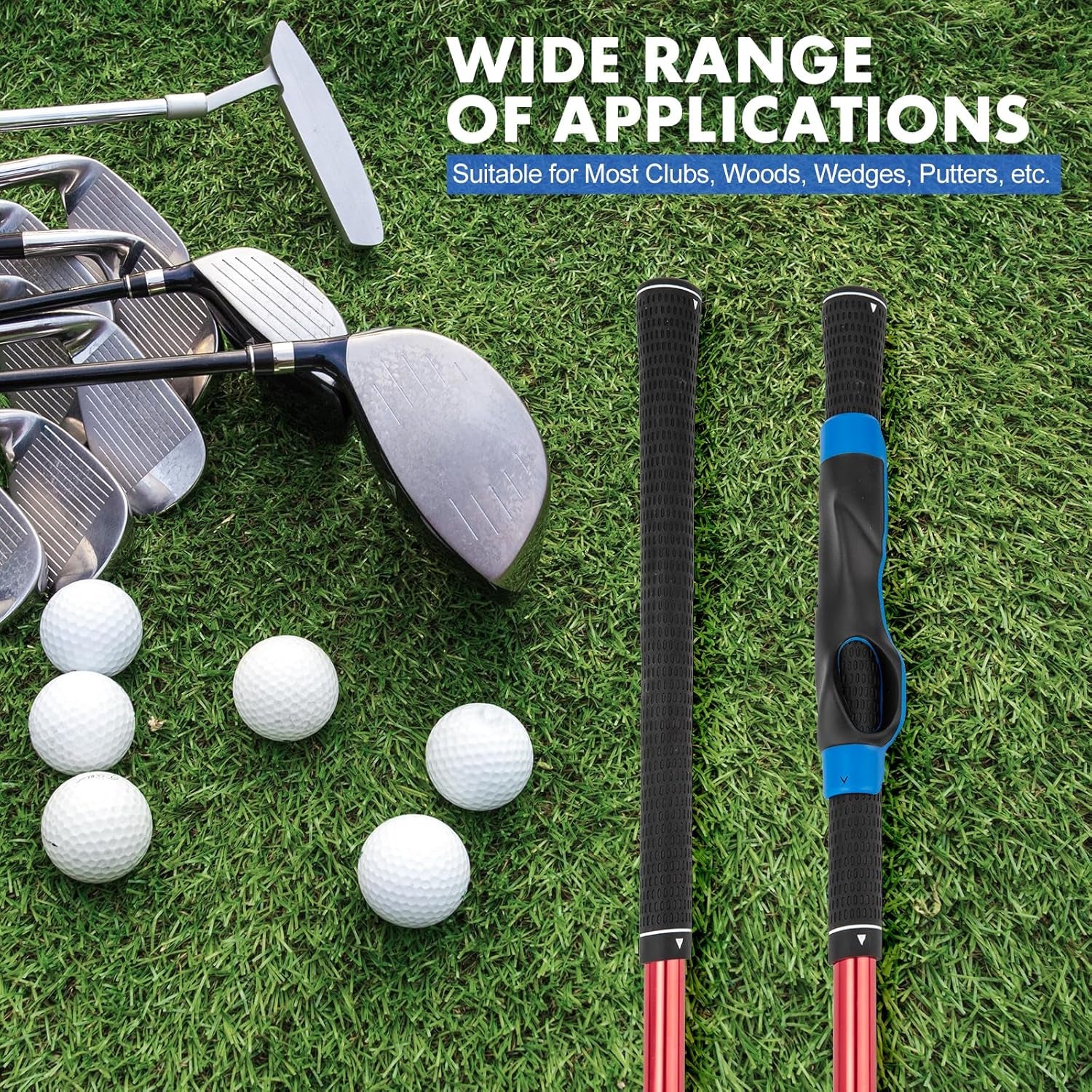 Golf Grip Trainer Golf Practice Tool, Easy to Carry to the Practice Area, Golf Swing Trainer Ensure the Right Grip Every Time, Golf Grip Training Aid, Golf Accessories Improve Your Swing Rhythm