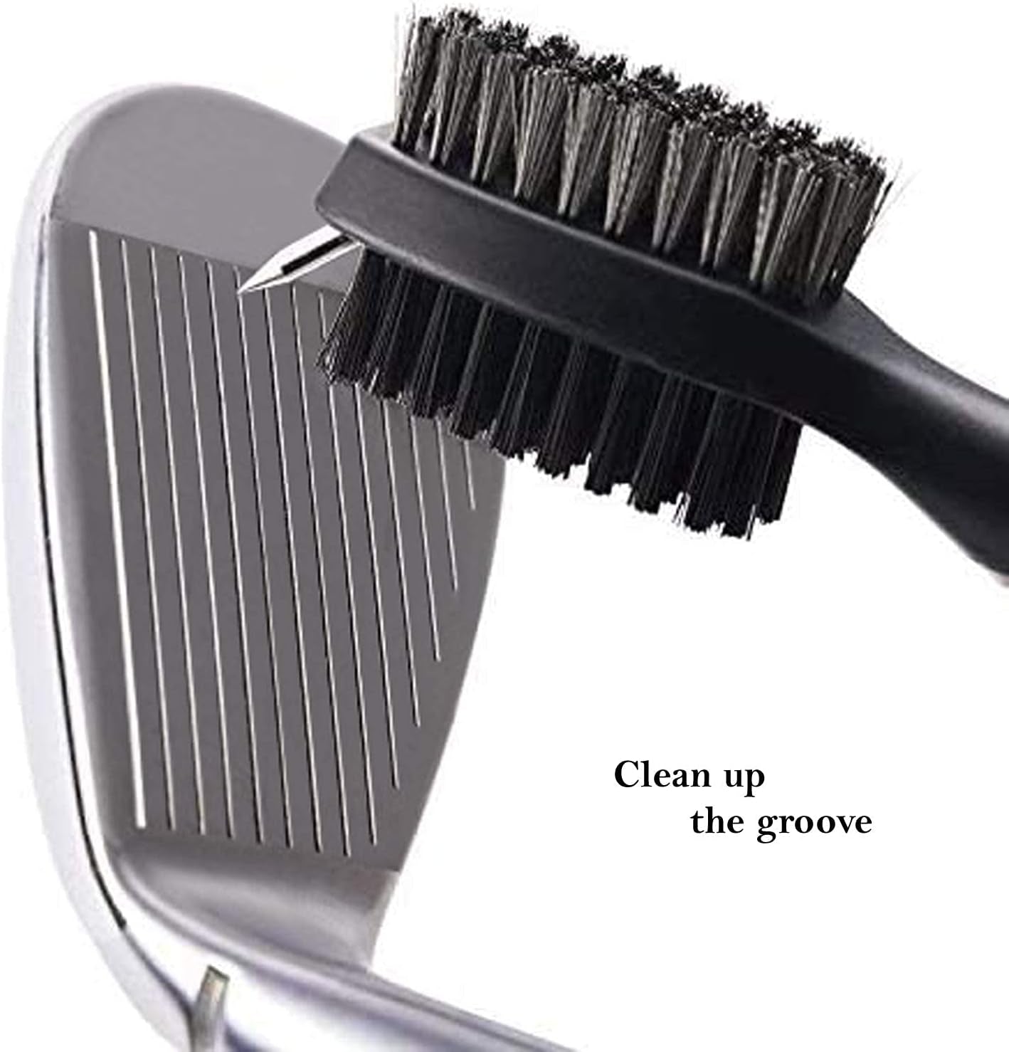 Golf Towel Set with Clip, Cleaning Brush & Accessories | 2 Golf Towels | Golf Gifts for Men, Women