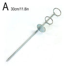 Adjustable Metal Fishing Rod Holder Sea Rod Double Bracket Steel Ground Insertion Fishing Rod Bracket Fish Supply