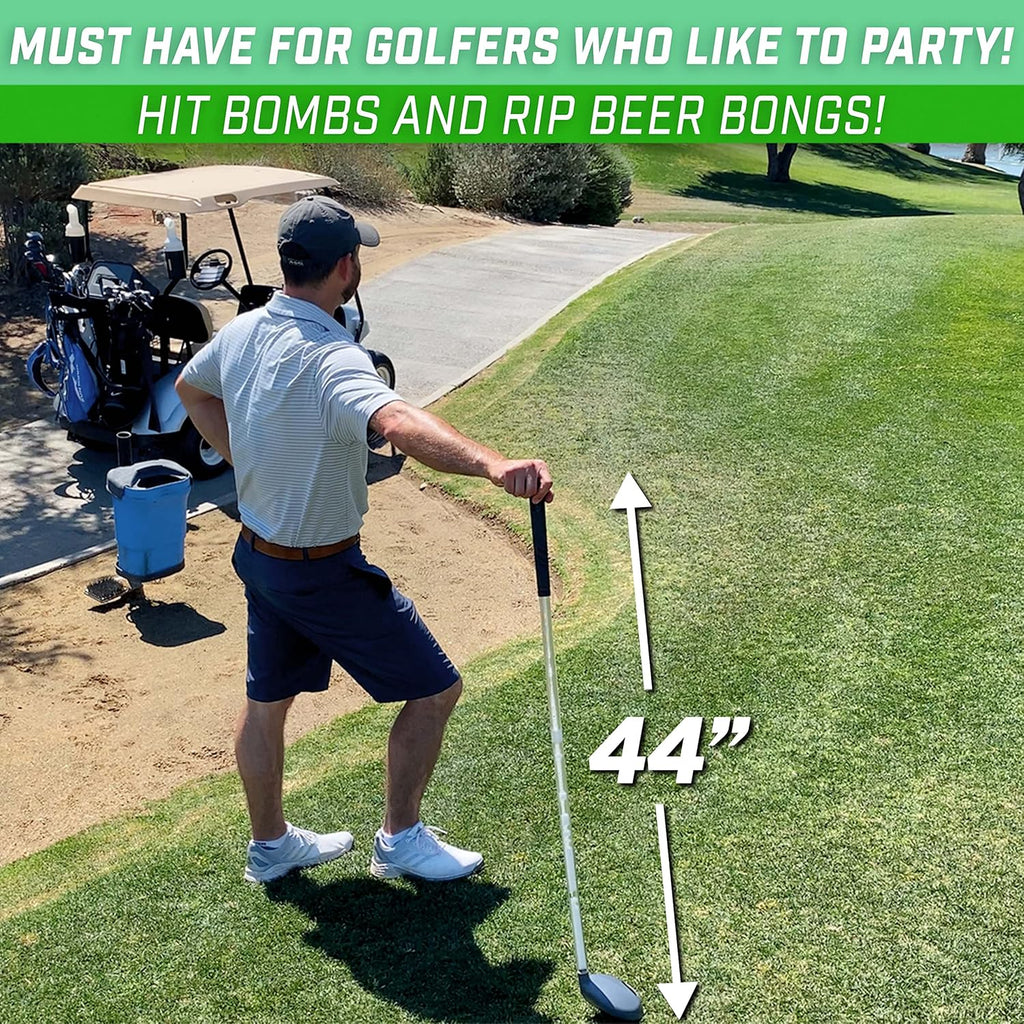 Beer Bomber Golf Club Beer Bong - Ultimate Novelty Party Gift for Golfers