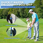 Golf Grip Trainer Golf Practice Tool, Easy to Carry to the Practice Area, Golf Swing Trainer Ensure the Right Grip Every Time, Golf Grip Training Aid, Golf Accessories Improve Your Swing Rhythm