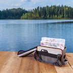 3600 Tackle Bag with 4 Trays, Gray, Polyester