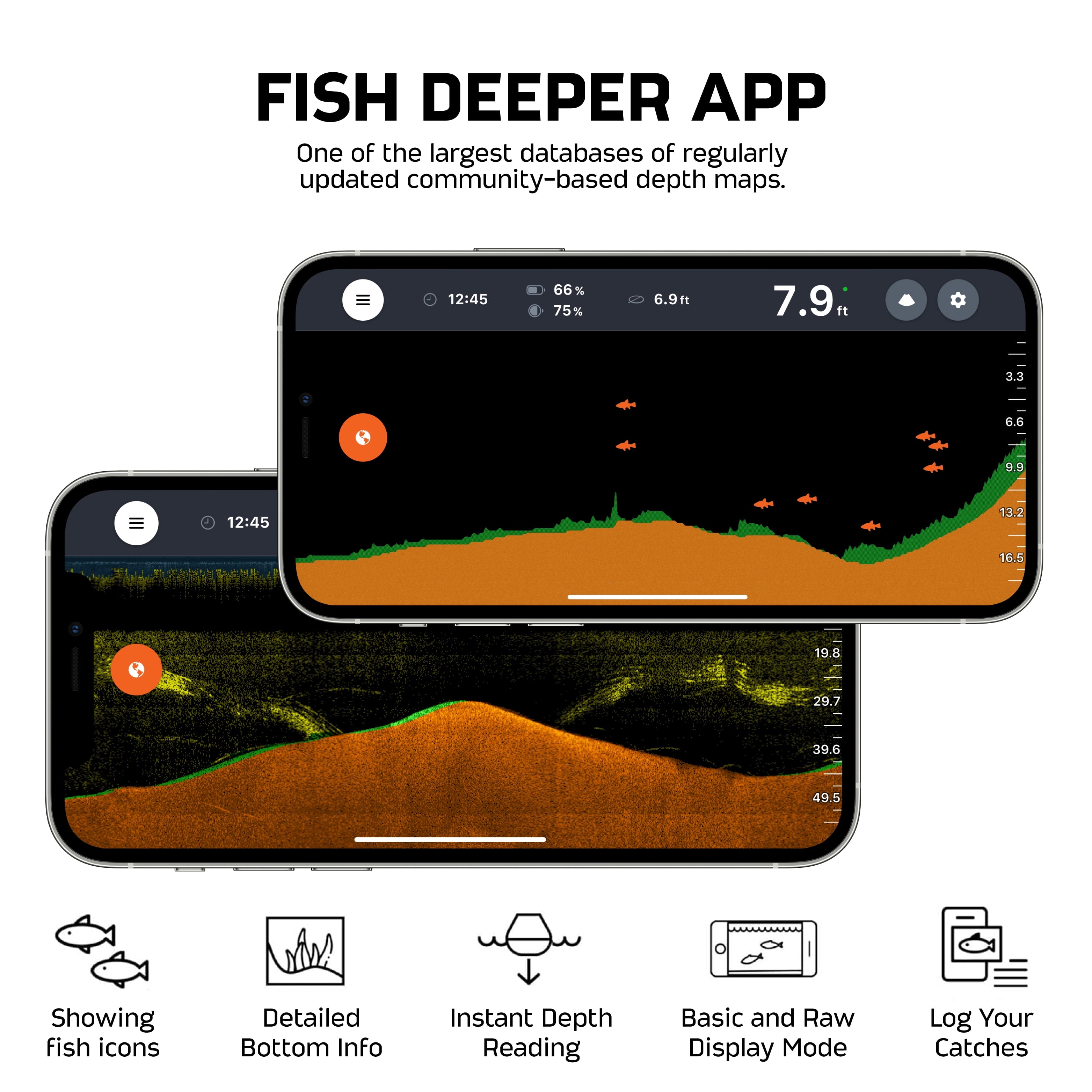 START Smart Fish Finder - Portable Fish Finder and Depth Finder for Recreational Fishing from Dock, Shore or Bank | Castable  Fish Finder with FREE User Friendly App | Phone Compatible…