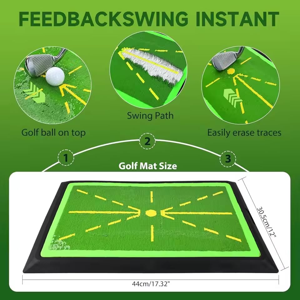 Real Feel Golf Mat With Visual Feedback