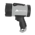 1000 Lumen LED Spotlight with Rubber Bumpers with Green Hunting Flashlight Light, AA Battery