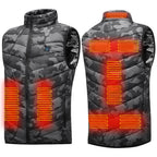 Rechargeable Heated Vest with Battery Pack – Lightweight Electric Thermal Layer with 3 Heat Settings & Zipper Pocket for Men and Women