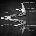All-Purpose Pocket Multi-Tool Pliers for Hunting, Fishing, and Ranch Use
