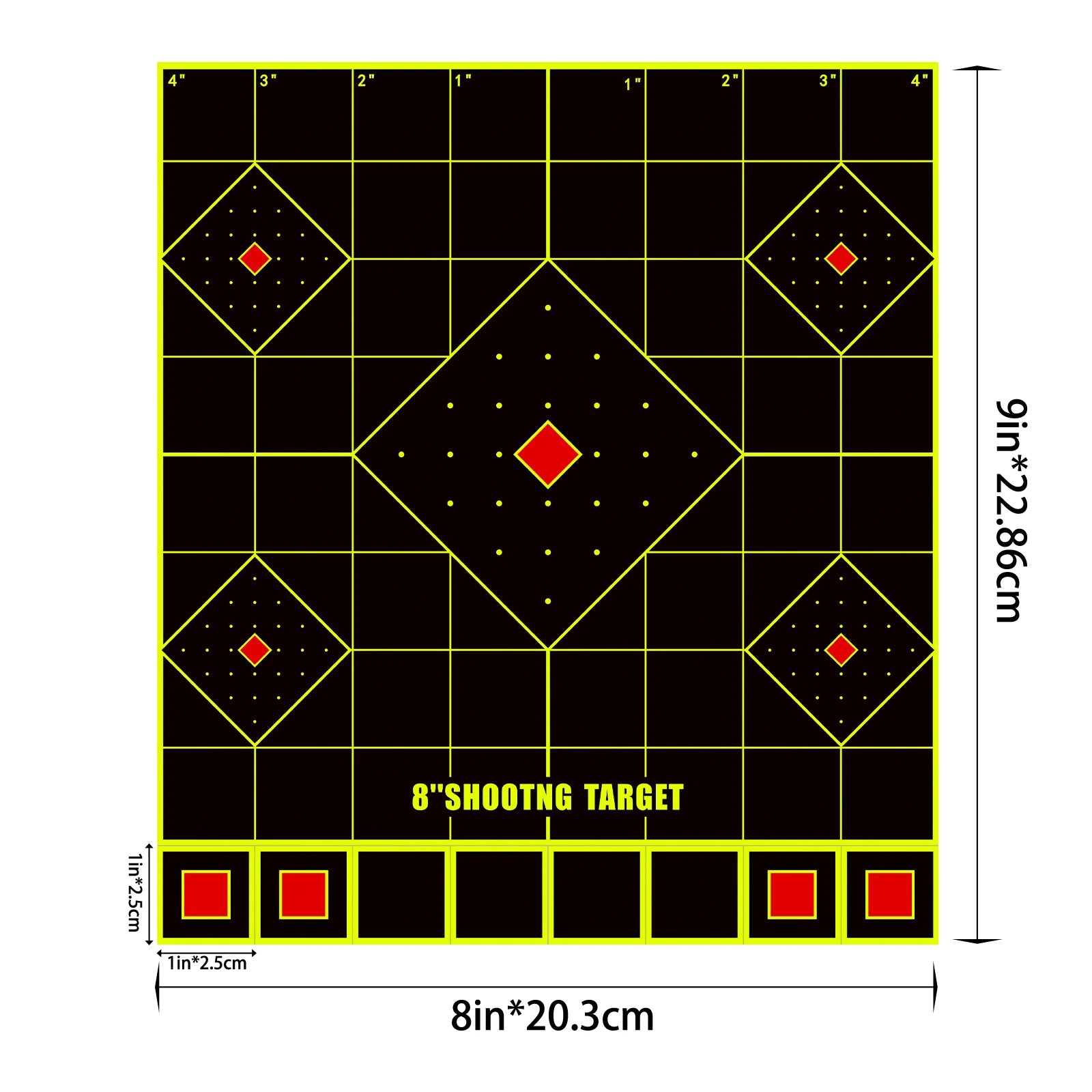 Adhesive Shooting Targets (10 pack)