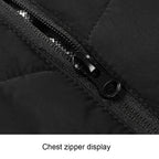 Rechargeable Heated Vest with Battery Pack – Lightweight Electric Thermal Layer with 3 Heat Settings & Zipper Pocket for Men and Women