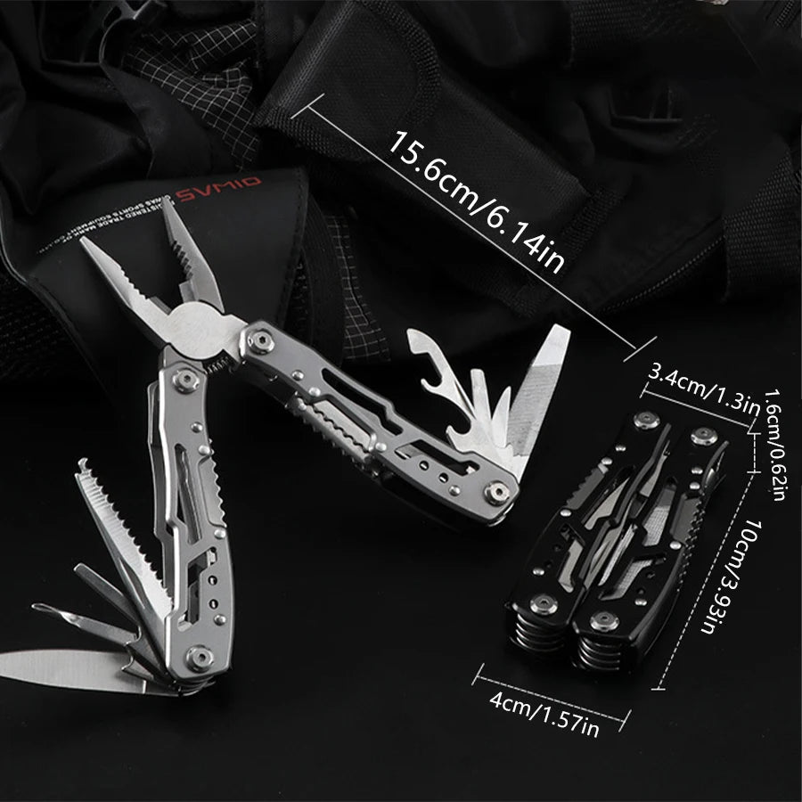 All-Purpose Pocket Multi-Tool Pliers for Hunting, Fishing, and Ranch Use