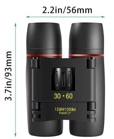 Lightweight Compact Binoculars – Portable Pocket-Size Optics for Outdoors & Travel