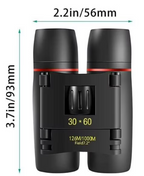 Lightweight Compact Binoculars – Portable Pocket-Size Optics for Outdoors & Travel