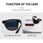 Polarized Outdoor Sunglasses with Secure Croakies Strap for Hunting, Fishing, and Ranch Use