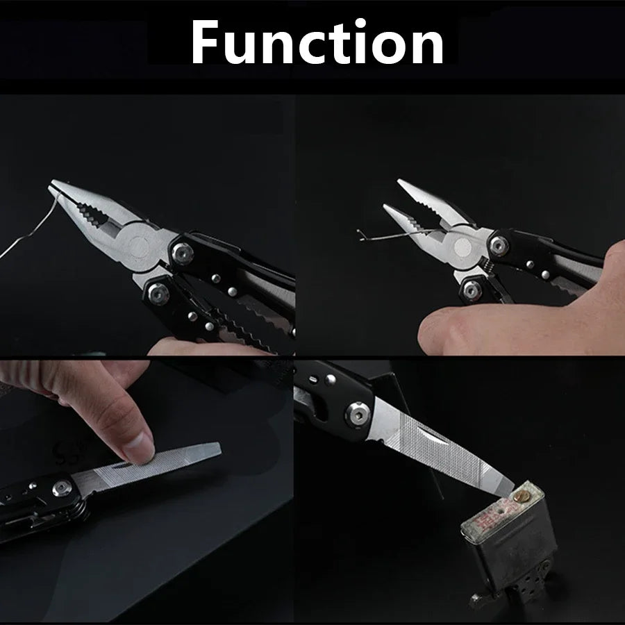 All-Purpose Pocket Multi-Tool Pliers for Hunting, Fishing, and Ranch Use