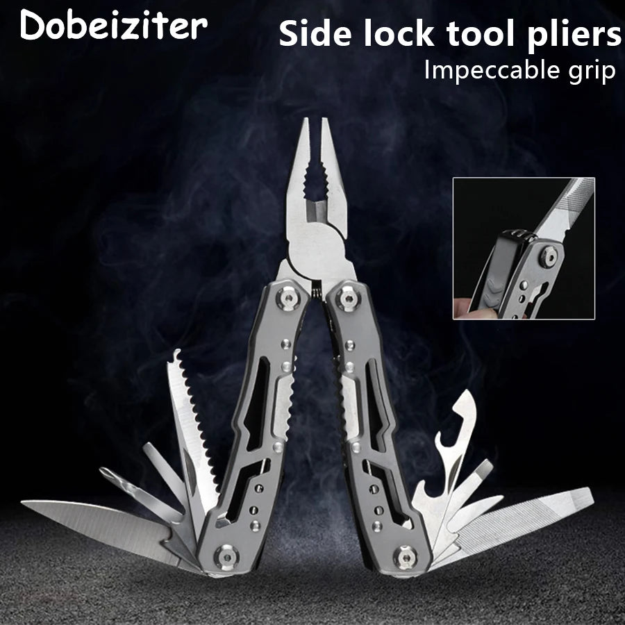 All-Purpose Pocket Multi-Tool Pliers for Hunting, Fishing, and Ranch Use