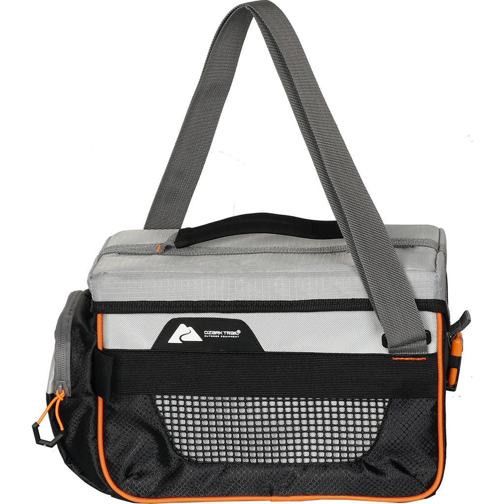3600 Tackle Bag with 4 Trays, Gray, Polyester