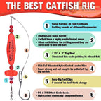 Catfish-Rig-For-Bank-Fishing-Catfishing-Tackle-Floats-With-Rattler-Santee Cooper Rig Equipment