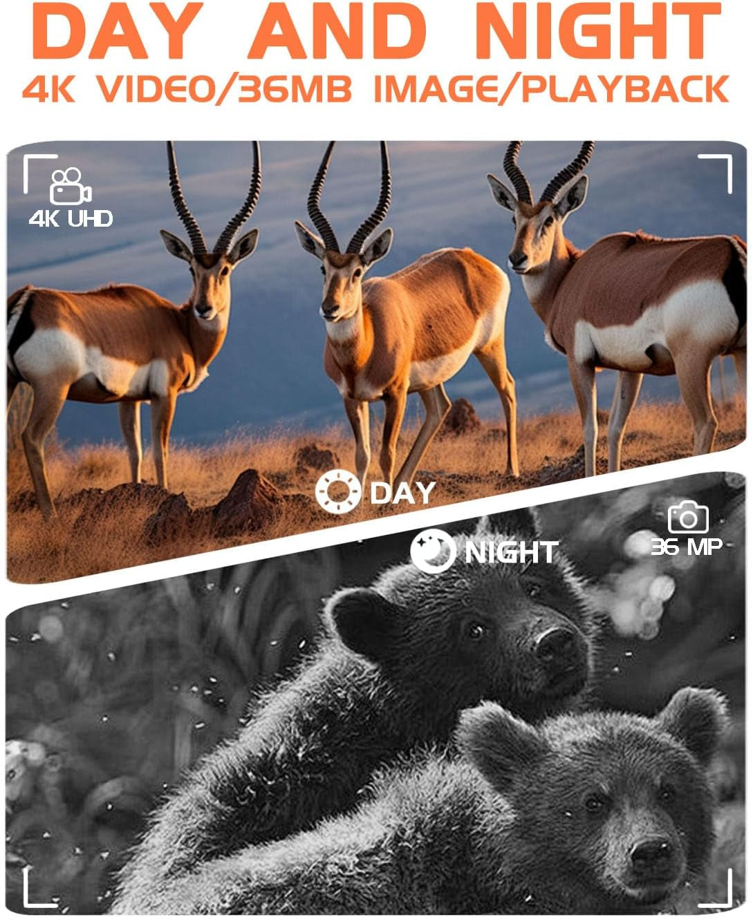 Night Vision Goggles, 4K Night Vision Binoculars for Adults 4.5'' HD Screen 32GB Card 8X Zoom for Photos and Videos, Christmas Outdoor Night Adventures and Wildlife Watching, Ideal Gifts for Men & Boy