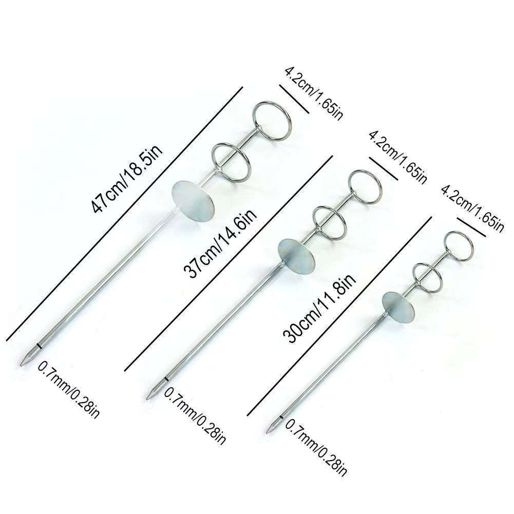 Adjustable Metal Fishing Rod Holder Sea Rod Double Bracket Steel Ground Insertion Fishing Rod Bracket Fish Supply