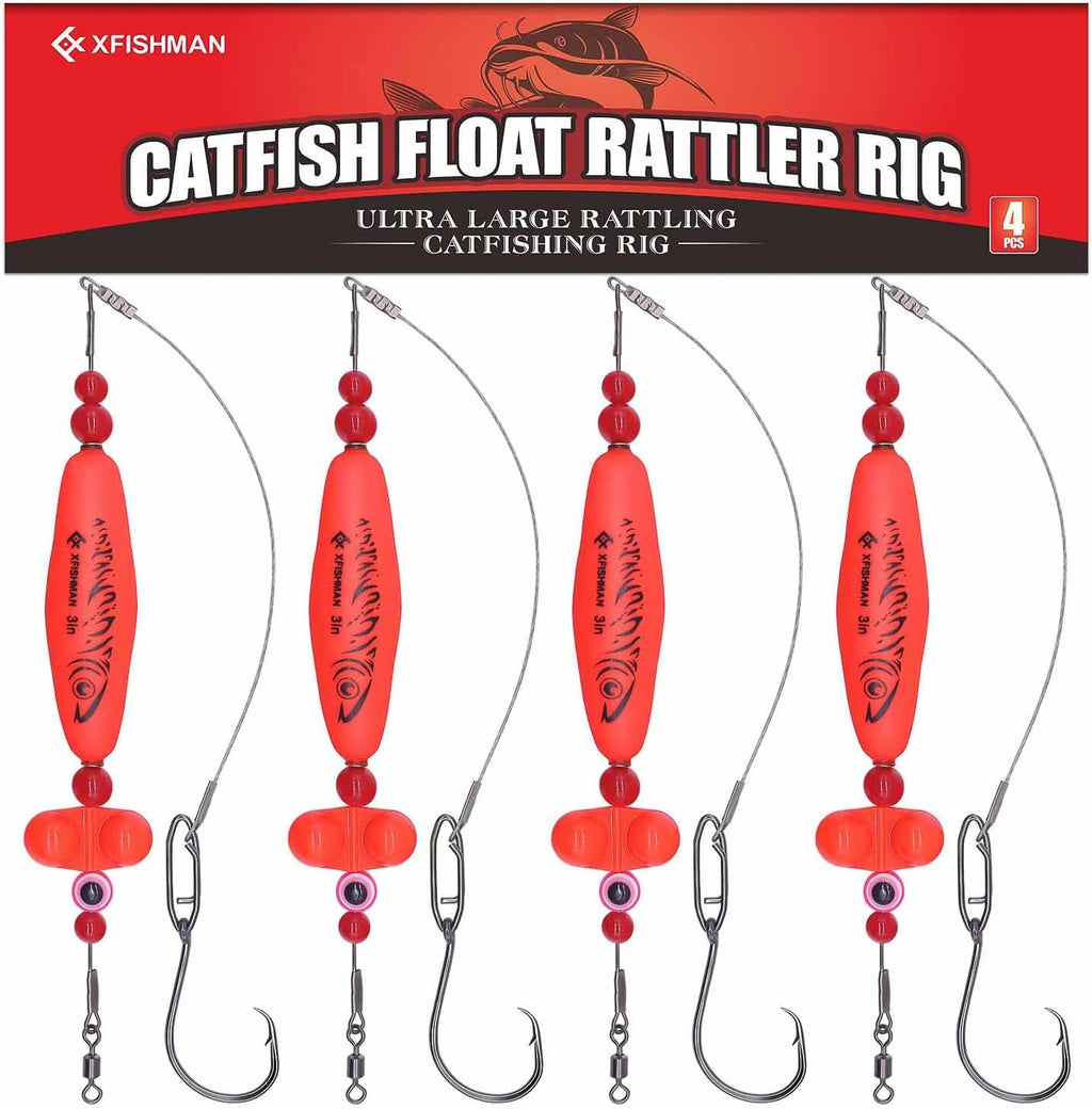 Catfish-Rig-For-Bank-Fishing-Catfishing-Tackle-Floats-With-Rattler-Santee Cooper Rig Equipment