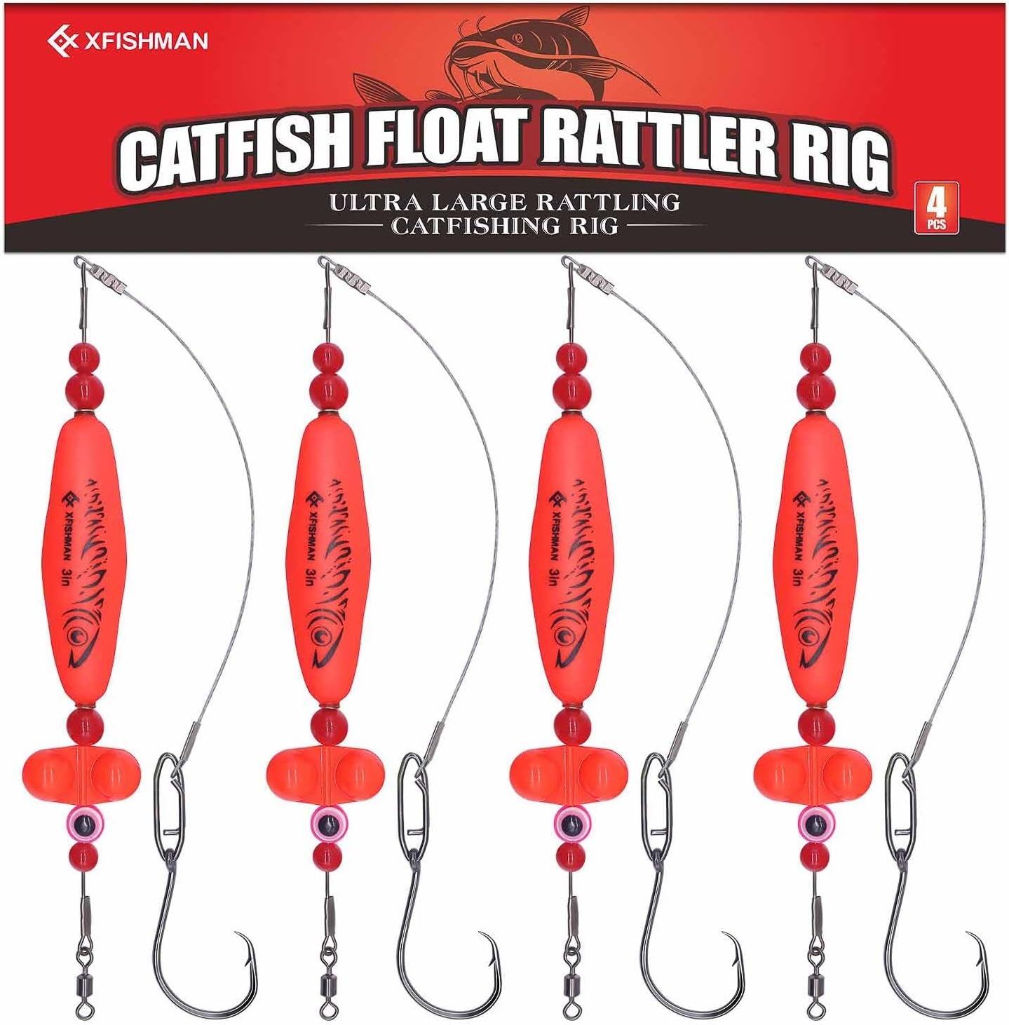 Catfish-Rig-For-Bank-Fishing-Catfishing-Tackle-Floats-With-Rattler-Santee Cooper Rig Equipment