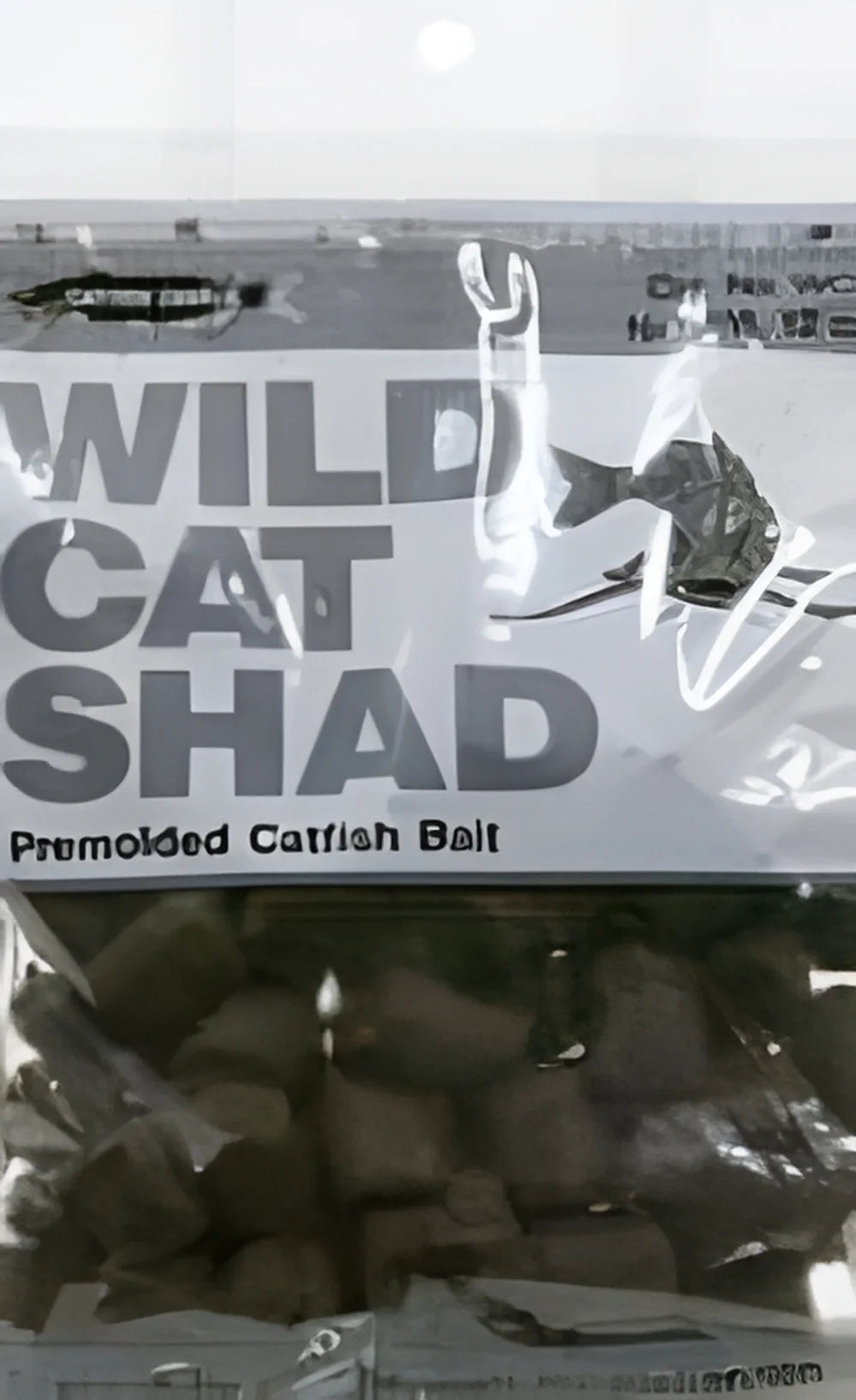 Wildcat Pre-Molded Catfish Bait, Shad