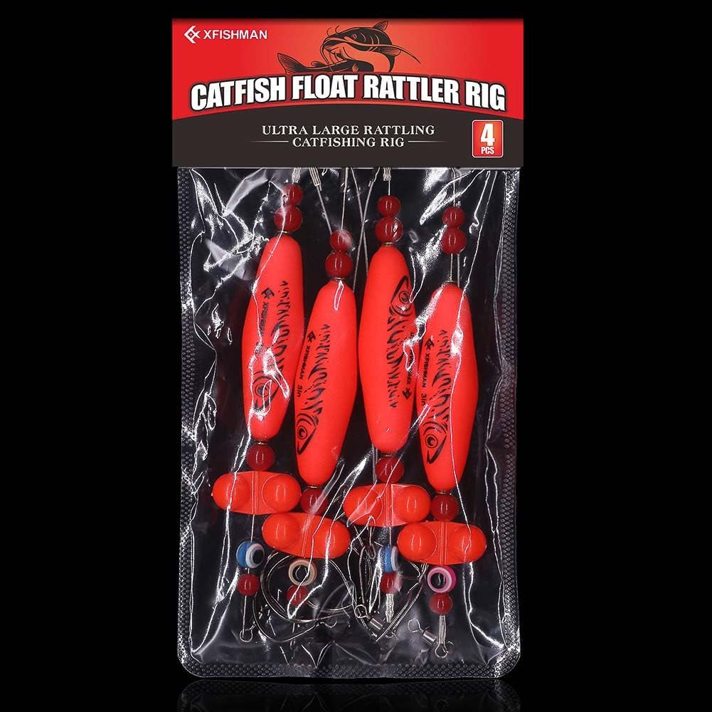 Catfish-Rig-For-Bank-Fishing-Catfishing-Tackle-Floats-With-Rattler-Santee Cooper Rig Equipment