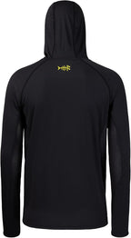 UPF 50+ Men’S Long Sleeve Fishing Shirt with Mask UV Neck Gaiter Hoodie