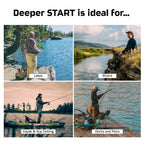 START Smart Fish Finder - Portable Fish Finder and Depth Finder for Recreational Fishing from Dock, Shore or Bank | Castable  Fish Finder with FREE User Friendly App | Phone Compatible…