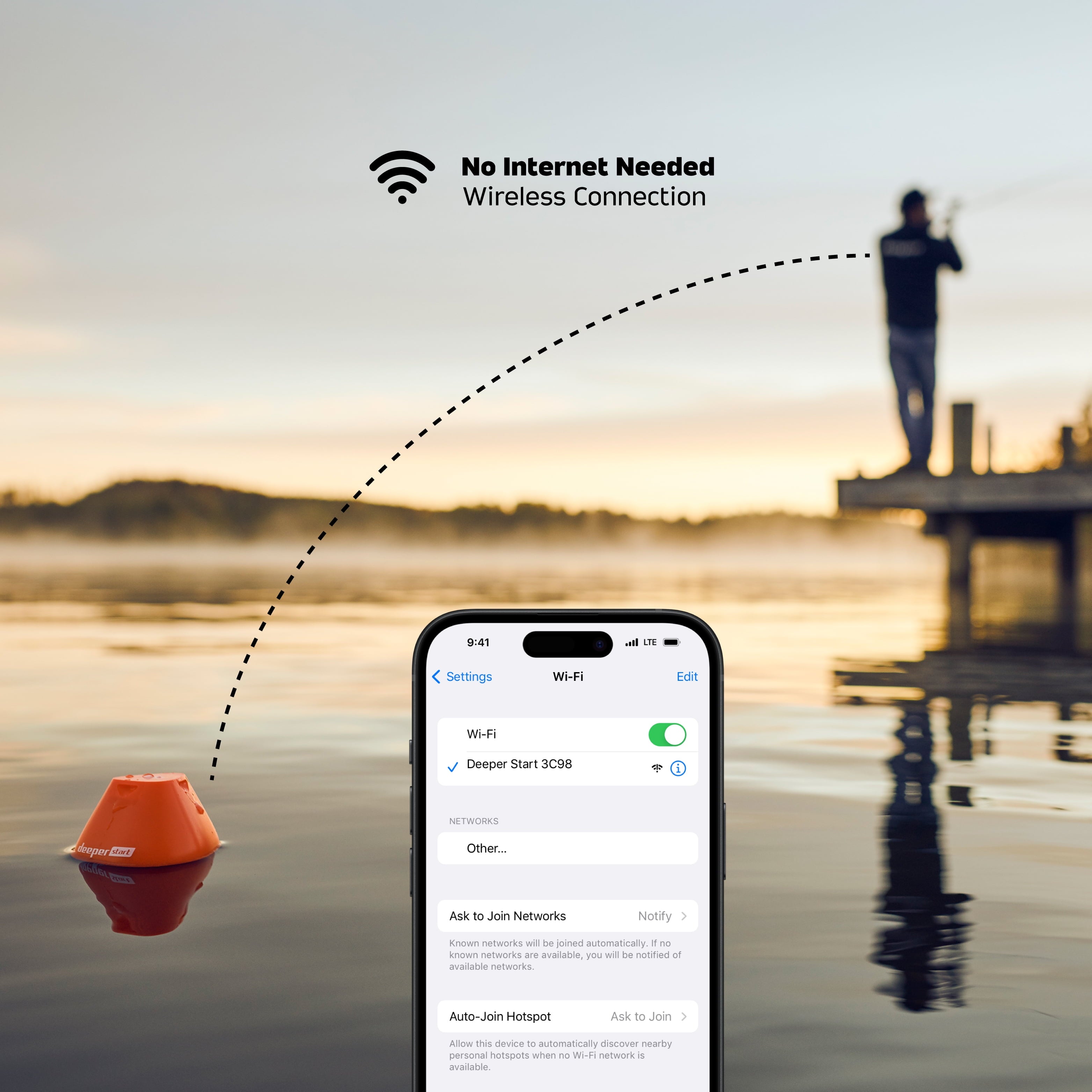 START Smart Fish Finder - Portable Fish Finder and Depth Finder for Recreational Fishing from Dock, Shore or Bank | Castable  Fish Finder with FREE User Friendly App | Phone Compatible…